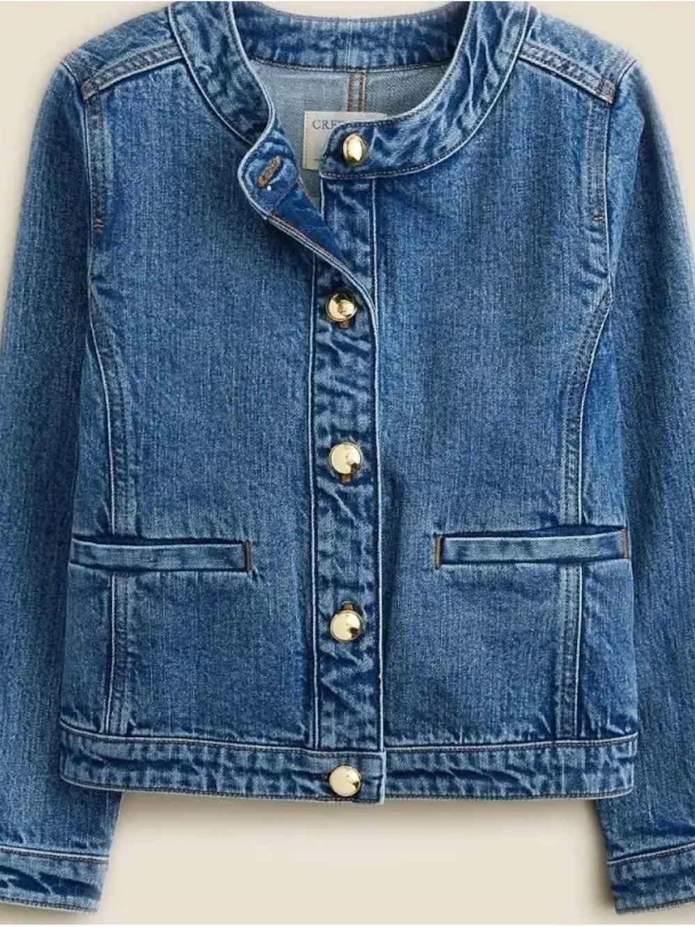 Crewcuts Girls Blue Denim Jean Jacket